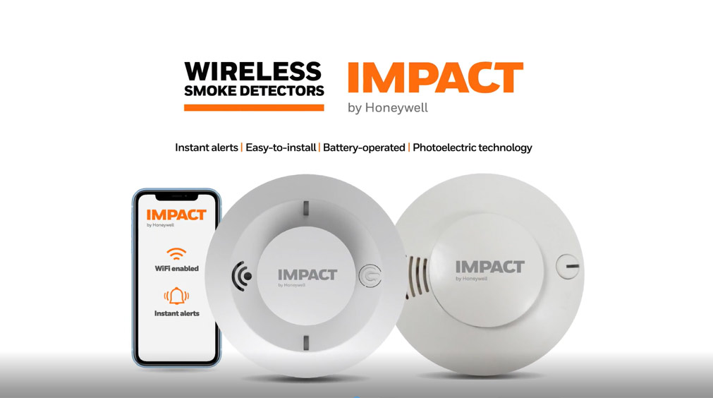 Smoke Detector: Honeywell Smart Wireless Smoke Detector